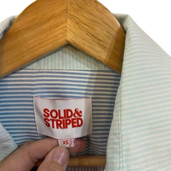 Solid & Striped Oxford tunic mixed stripe XS - Picture 8 of 9